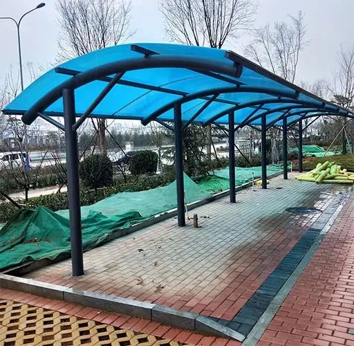 阿尔山市膜结构自行车棚